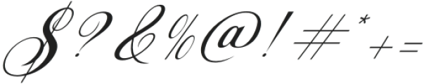 Fagibestin Italic otf (400) Font OTHER CHARS