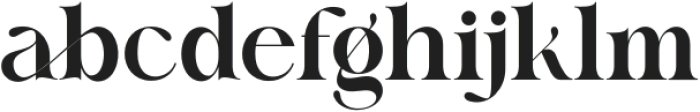 Fagker Regular otf (400) Font LOWERCASE