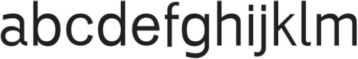 Fago Sans Regular otf (400) Font LOWERCASE