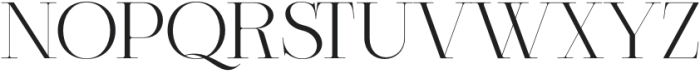 Fagora Regular otf (400) Font LOWERCASE