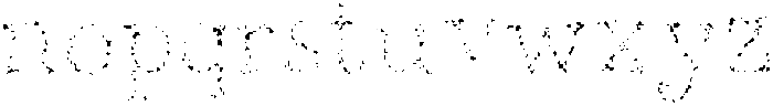 FaintInklight Regular otf (300) Font LOWERCASE