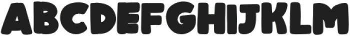 Faircraft Font - Block Regular otf (400) Font UPPERCASE