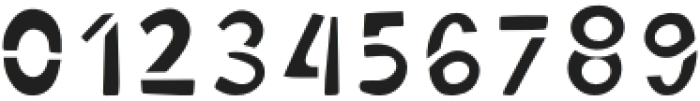 Faircraft Font - Filled Regular otf (400) Font OTHER CHARS