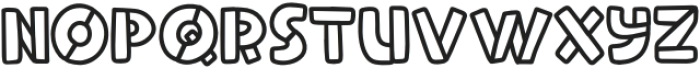 Faircraft Font - Regular Regular otf (400) Font LOWERCASE