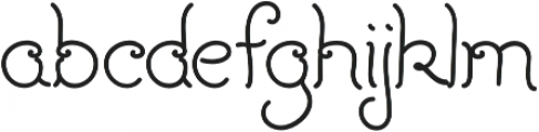 Fairelyn otf (400) Font LOWERCASE