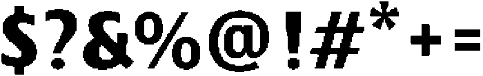 Fairforest Sans otf (400) Font OTHER CHARS