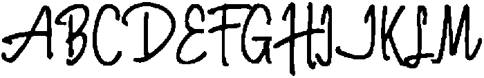 Fairforest Script otf (400) Font UPPERCASE