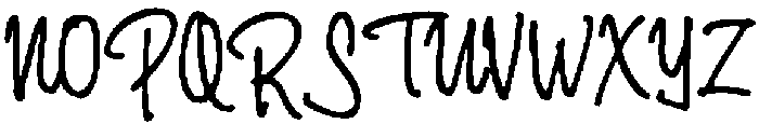 Fairforest Script otf (400) Font UPPERCASE