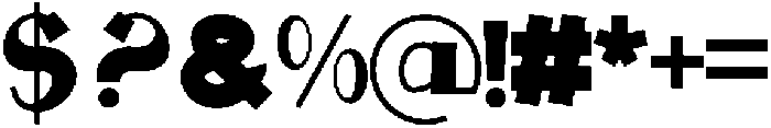 Fairkles Regular otf (400) Font OTHER CHARS