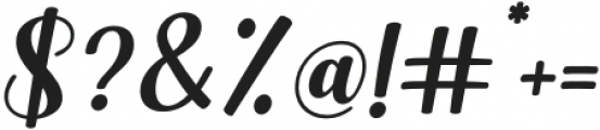 FairladyItalic-Italic otf (400) Font OTHER CHARS