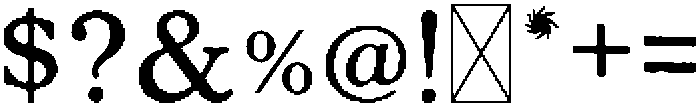 Fairmont Regular otf (400) Font OTHER CHARS