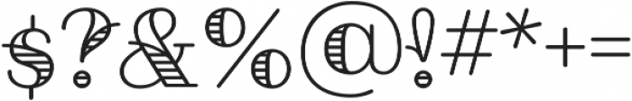 Fairwater Deco Serif otf (400) Font OTHER CHARS
