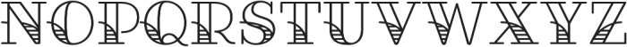 Fairwater Deco Serif otf (400) Font UPPERCASE