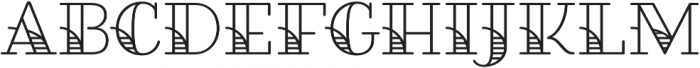 Fairwater Deco Serif otf (400) Font LOWERCASE