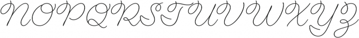 Fairwater Script otf (300) Font UPPERCASE