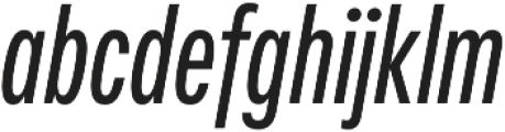 Fairweather SemiBold Italic otf (600) Font LOWERCASE