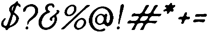 Fairwren Regular otf (400) Font OTHER CHARS