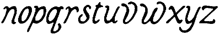 Fairwren Regular otf (400) Font LOWERCASE