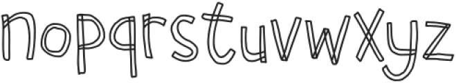 Fairy Diary Line otf (400) Font LOWERCASE