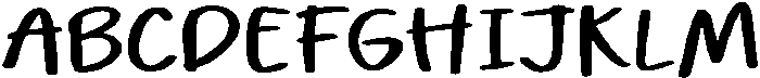 Fairy Letters Regular otf (400) Font UPPERCASE
