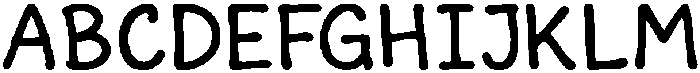 FairySilk-Bold otf (700) Font UPPERCASE