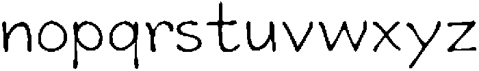 FairySilk-Light otf (300) Font LOWERCASE