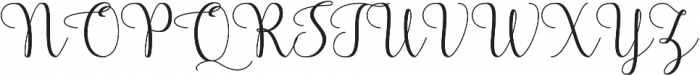 Fairybells Script otf (400) Font UPPERCASE