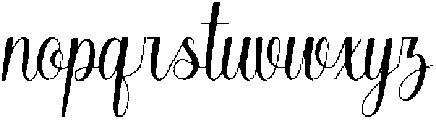 Fairyland otf (400) Font LOWERCASE