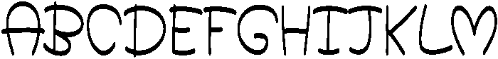 Fairytale Regular otf (400) Font UPPERCASE