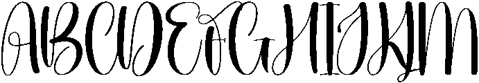 Fairytale Regular otf (400) Font UPPERCASE