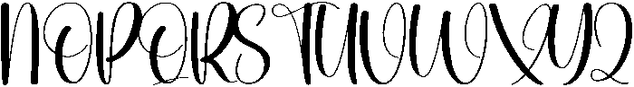 Fairytale Regular otf (400) Font UPPERCASE