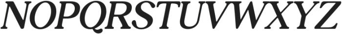 FairytaleSerif Medium Italic otf (500) Font UPPERCASE