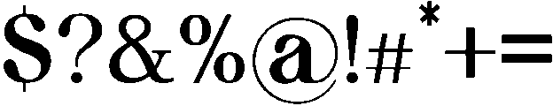 FairytaleSerif Regular otf (400) Font OTHER CHARS