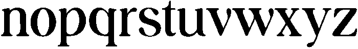 FairytaleSerif Regular otf (400) Font LOWERCASE