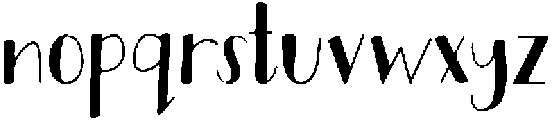 Fairytales Font - Filled Regular otf (400) Font LOWERCASE