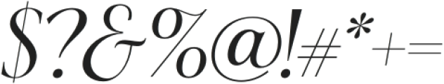 Faithful Colony Italic otf (400) Font OTHER CHARS