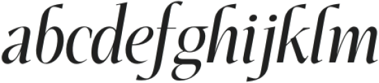 Faithful Colony Italic otf (400) Font LOWERCASE