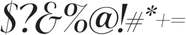 Faithful Colony Medium Italic otf (500) Font OTHER CHARS