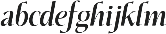 Faithful Colony Medium Italic otf (500) Font LOWERCASE
