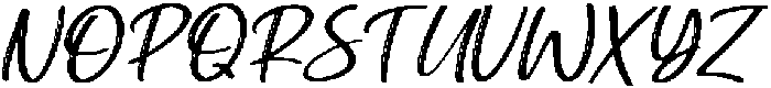 Faithfully Slanted otf (400) Font UPPERCASE