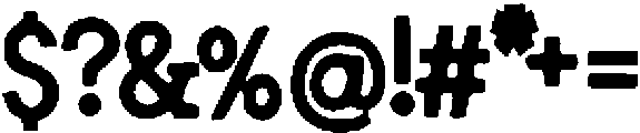 Fajexu ttf (400) Font OTHER CHARS
