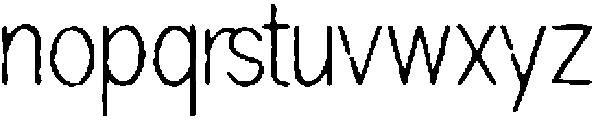 Faji ttf (400) Font LOWERCASE