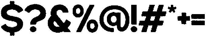 Fake Blur-Regular otf (400) Font OTHER CHARS