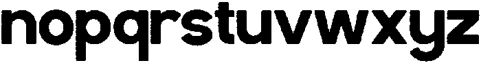 Fake Blur-Regular otf (400) Font LOWERCASE