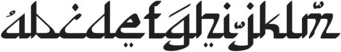 Fakodi-Regular otf (400) Font LOWERCASE