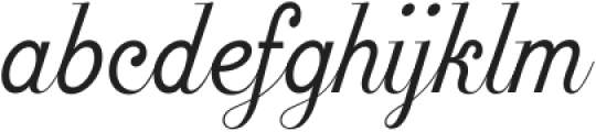 Falace Light Italic ttf (300) Font LOWERCASE