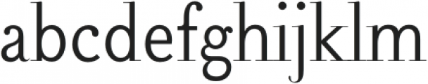 Falace Light otf (300) Font LOWERCASE