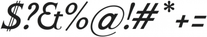 Falace Medium Italic ttf (500) Font OTHER CHARS
