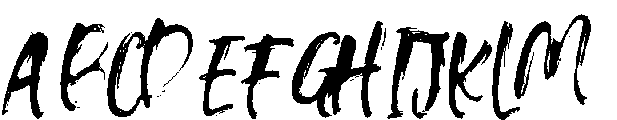 Falbench - SVG Font Regular otf (400) Font UPPERCASE