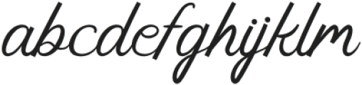 Faldith Regular otf (400) Font LOWERCASE